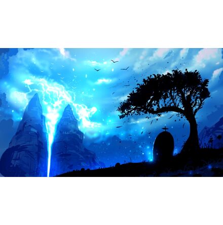 Bl� t-shirt - utvald A